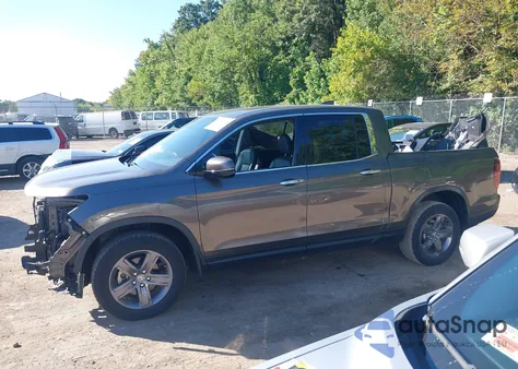 2021 Honda Ridgeline Rtl-E из США, поврежденный, VIN 5FPYK3F74MB004599